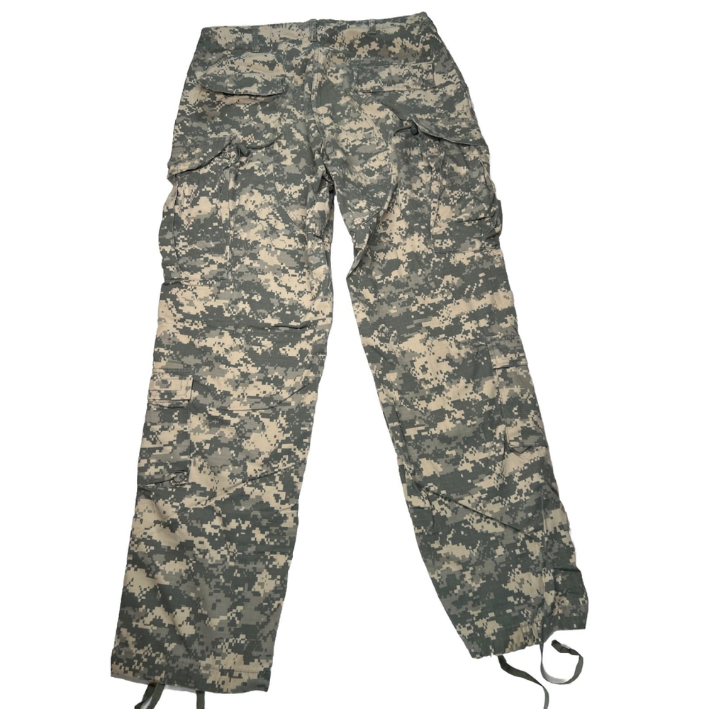 US Military Pants Digital Camo Trouser Army Combat Size Large-Long